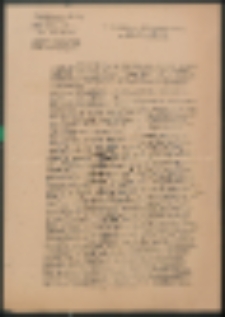 Inspektorat Szkolny w Radzyniu. Dnia 30.I.1950 r. Nr. 223/50/Gł. sprawa: organizacja pracy w dziale rodzin zastępczych.