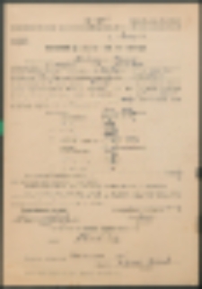 Protok&oacute;ł egzaminu nadzwyczajnego. Łukaszuk Edward.