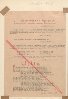 Gazetka Ścienna R. 2 (1946) styczeń