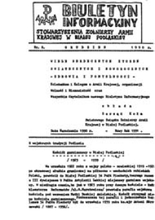 Biuletyn Informacyjny Stowarzyszenia Żołnierzy Armii Krajowej w Białej Podlaskiej Nr 8 (1990)