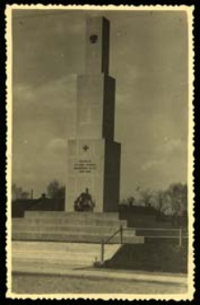 Pomnik ku czci poległych zołnierzy 34 Pułku Piechoty w Białej Podlaskiej [dokument ikonograficzny]