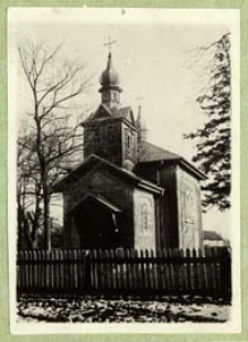 Kościół drewniany pw. Zwiastowania Najświętszej Marii Panny w Hrudzie [dokument ikonograficzny]