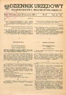 Dziennik Urzędowy Województwa Bialskopodlaskiego R. 13 (1987) nr 13