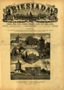 Biesiada Literacka : literatura, sztuka, krytyka, wychowanie, gospodarstwo, przemysł 1887 t. 23 nr 13 (587)