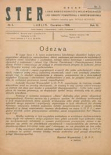 Ster : Organ Lubelskiego Komitetu Wojewódzkiego Ligi Obrony Powietrznej i Przeciwgazowej R. 3 (1928) nr 3