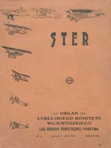 Ster : Organ Lubelskiego Komitetu Wojewódzkiego Ligi Obrony Powietrznej i Przeciwgazowej R. 2 (1927) nr 2