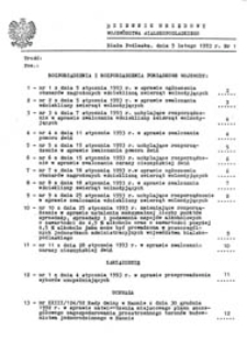 Dziennik Urzędowy Województwa Bialskopodlaskiego R. 9 (1993) nr 1