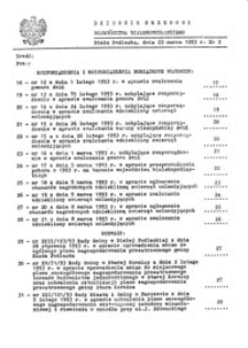 Dziennik Urzędowy Województwa Bialskopodlaskiego R. 19 (1993) nr 2