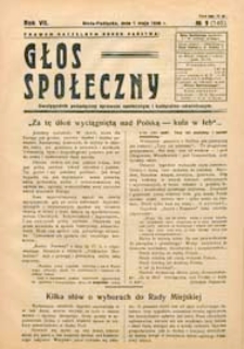 Głos Społeczny R. 7 (1939) nr 9