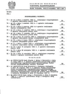 Dziennik Urzędowy Województwa Bialskopodlaskiego R. 19 (1993) nr 5