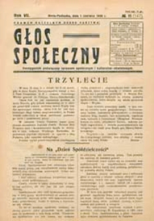 Głos Społeczny R. 7 (1939) nr 11