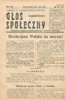 Głos Społeczny R. 7 (1939) nr 13