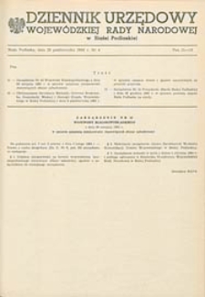 Dziennik Urzędowy Wojewódzkiej Rady Narodowej w Białej Podlaskiej R. 9 (1983) nr 4