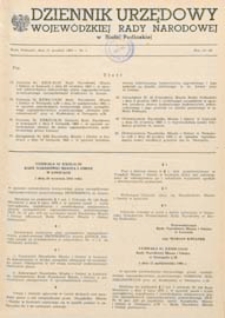 Dziennik Urzędowy Wojewódzkiej Rady Narodowej w Białej Podlaskiej R. 9 (1983) nr 5