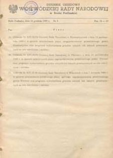 Dziennik Urzędowy Wojewódzkiej Rady Narodowej w Białej Podlaskiej R. 6 (1980) nr 5