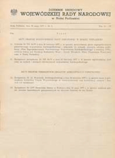 Dziennik Urzędowy Wojewódzkiej Rady Narodowej w Białej Podlaskiej R. 3 (1977) nr 3