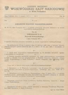 Dziennik Urzędowy Wojewódzkiej Rady Narodowej w Białej Podlaskiej R. 3 (1977) nr 5