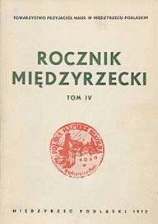 Rocznik Międzyrzecki T. 4 (1972)