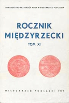 Rocznik Międzyrzecki T. 11 (1979)
