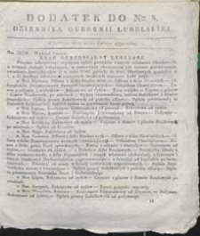 Dziennik Urzędowy Gubernii Lubelskiej 1840 nr 8 (dodatek)