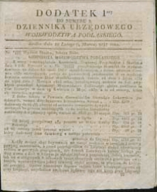 Dziennik Urzędowy Województwa Podlaskiego 1837 nr 9 (dodatek 1)