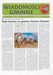 Wiadomości Gminne : miesięcznik gminy Biała Podlaska R. 12 (2010) nr 7