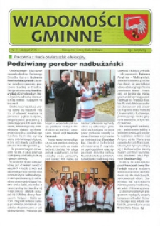 Wiadomości Gminne : miesięcznik gminy Biała Podlaska R. 12 (2010) nr 11