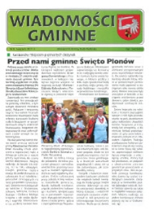 Wiadomości Gminne : miesięcznik gminy Biała Podlaska R. 13 (2011) nr 8
