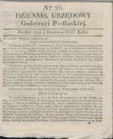 Dziennik Urzędowy Gubernii Podlaskiej 1837 nr 24 (dodatek 2)