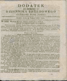 Dziennik Urzędowy Gubernii Podlaskiej 1837 nr 28 (dodatek)