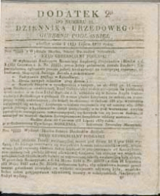 Dziennik Urzędowy Gubernii Podlaskiej 1837 nr 28 (dodatek 2)