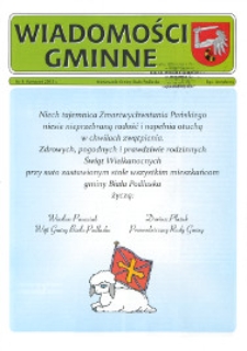 Wiadomości Gminne : miesięcznik gminy Biała Podlaska R. 14 (2012) nr 4