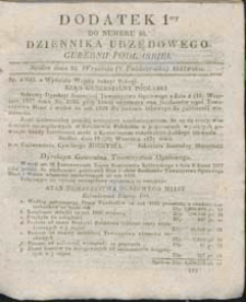 Dziennik Urzędowy Gubernii Podlaskiej 1837 nr 40 (dodatek 1)