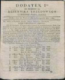 Dziennik Urzędowy Gubernii Podlaskiej 1837