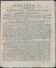 Dziennik Urzędowy Gubernii Podlaskiej 1837 nr 44 (dodatek 3)