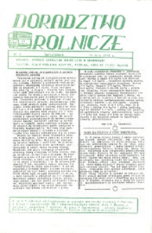 Doradztwo Rolnicze R.2 (1991) nr 4