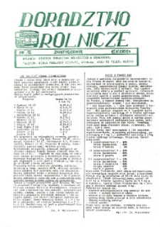 Doradztwo Rolnicze R.2 (1991) nr 12