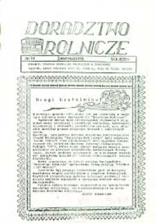 Doradztwo Rolnicze R.2 (1991) nr 21