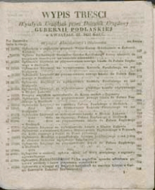 Dziennik Urzędowy Gubernii Podlaskiej 1837