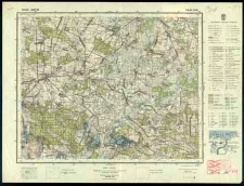 Mapa topograficzna Polski : Parczew Pas 42 Słup 36