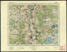 Mapa topograficzna Polski : Włodawa Pas 42 Słup 37