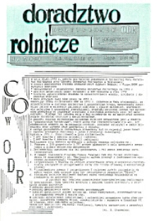 Doradztwo Rolnicze R. 3 (1992) nr 3 (28)