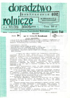 Doradztwo Rolnicze R. 3 (1992)