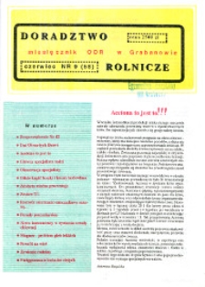 Doradztwo Rolnicze R. 4 (1993) nr 9 (58)