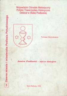 Janów Podlaski : zarys dziejów