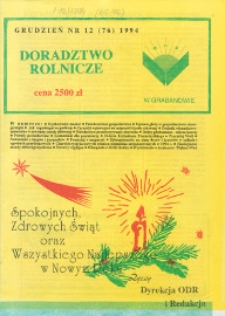 Doradztwo Rolnicze R. 5 (1994) nr 12 (76)