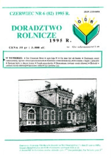 Doradztwo Rolnicze R. 6 (1995) nr 6 (82)