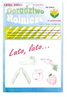 Doradztwo Rolnicze R. 6 (1995) nr 7 (83)