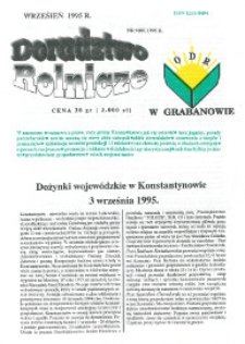 Doradztwo Rolnicze R. 6 (1995) nr 9 (85)