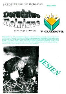 Doradztwo Rolnicze R. 6 (1995) nr 10 (86)